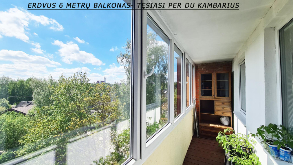 Parduodamas butas P. Lukšio g., Centras, Šiaulių m., Šiaulių m. sav., 62.86 m² ploto 3 kambariai 9