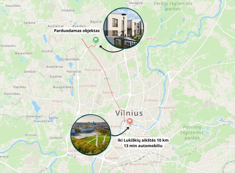 Parduodamas namas Kruopiškių g., Vilniaus m., Vilniaus m. sav., 103.96 m2 ploto, 2 aukštai 10