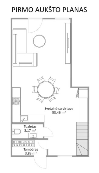 Parduodamas namas Ežero g., Trakų m., Trakų r. sav., 130 m2 ploto, 3 aukštai 22
