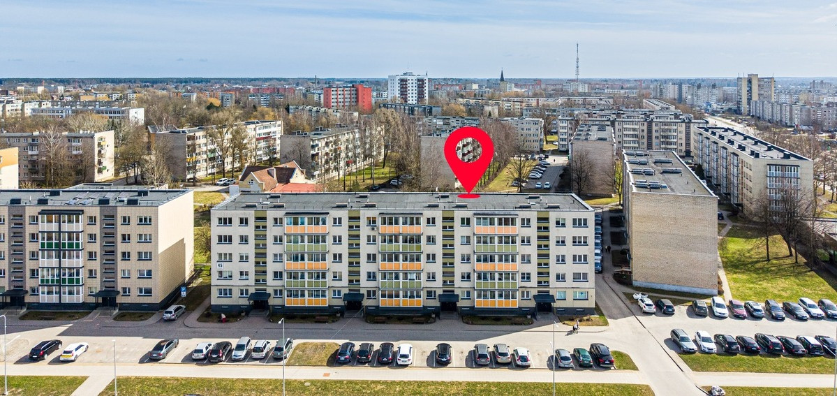Parduodamas butas Ventos g., Mažeikių m., Mažeikių r. sav., 47.79 m2 ploto, 2 kambariai 1