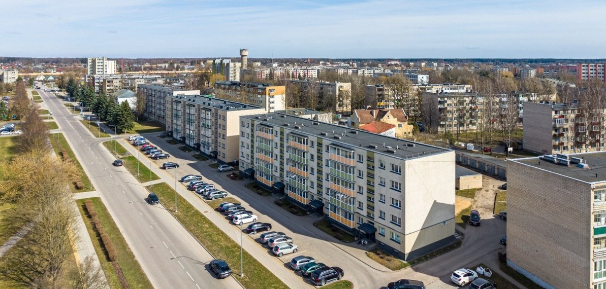 Parduodamas butas Ventos g., Mažeikių m., Mažeikių r. sav., 47.79 m2 ploto, 2 kambariai 2