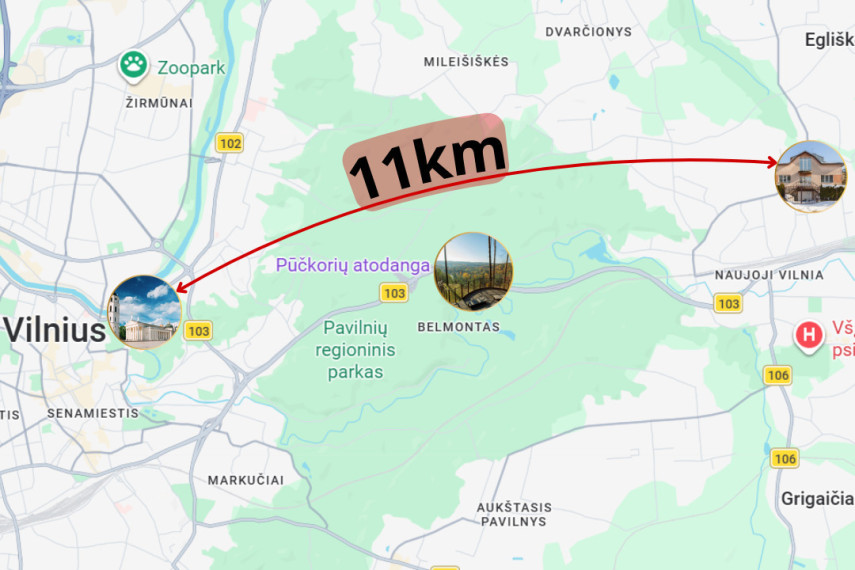 Parduodamas namas S. Raštikio g., Naujojoje Vilnioje, Vilniuje, 297.59 kv.m ploto 36