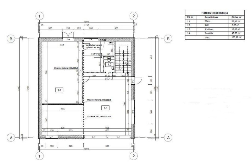 Nuomojamos patalpos Intako g., Amaliai, Kauno m., Kauno m. sav., 250 m² ploto 9
