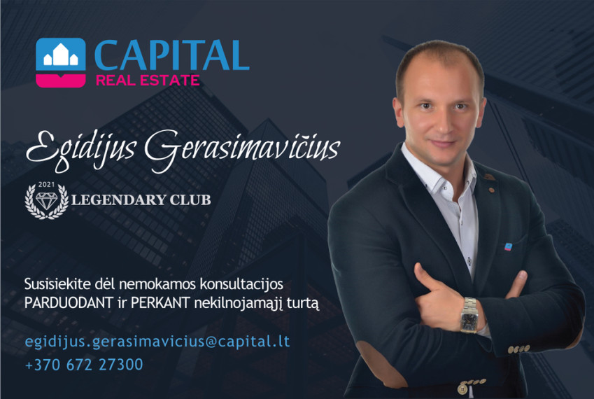 Parduodamos administracinės patalpos Labdarių g., Vilniaus m., Vilniaus m. sav., 35 m2 ploto 14