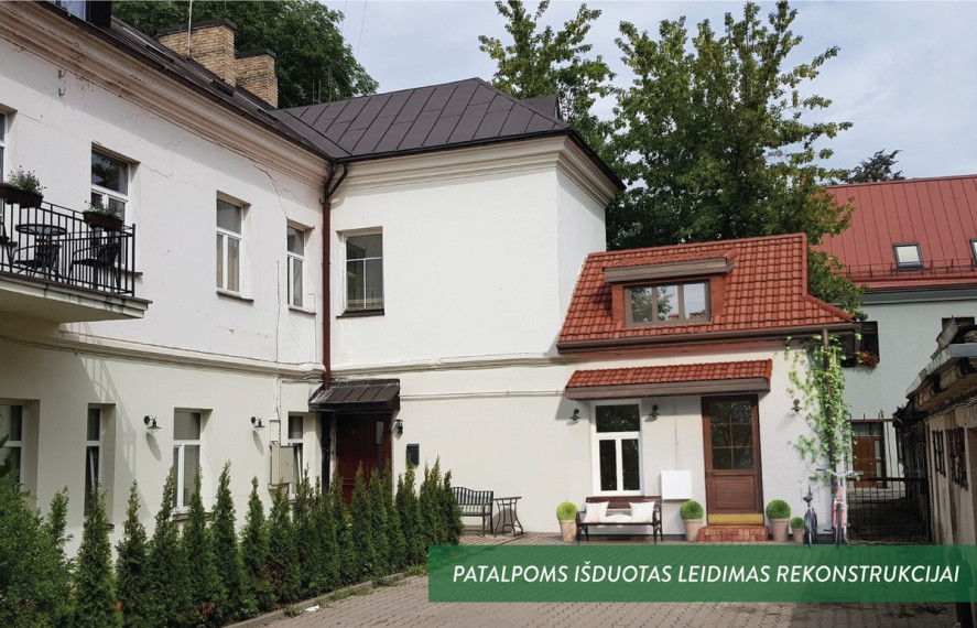 Parduodamos administracinės patalpos Labdarių g., Vilniaus m., Vilniaus m. sav., 35 m2 ploto 1