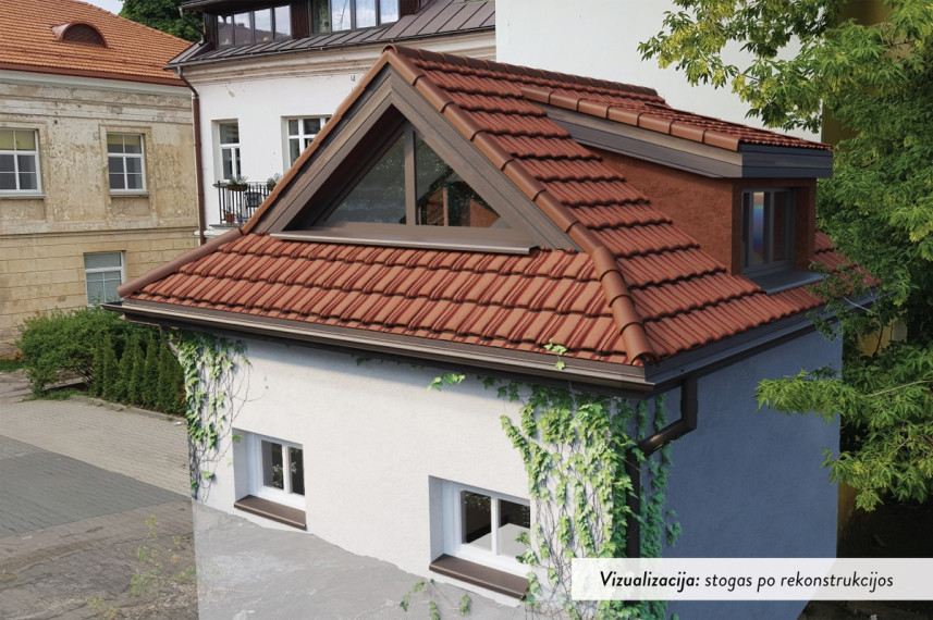 Parduodamos administracinės patalpos Labdarių g., Vilniaus m., Vilniaus m. sav., 35 m2 ploto 2