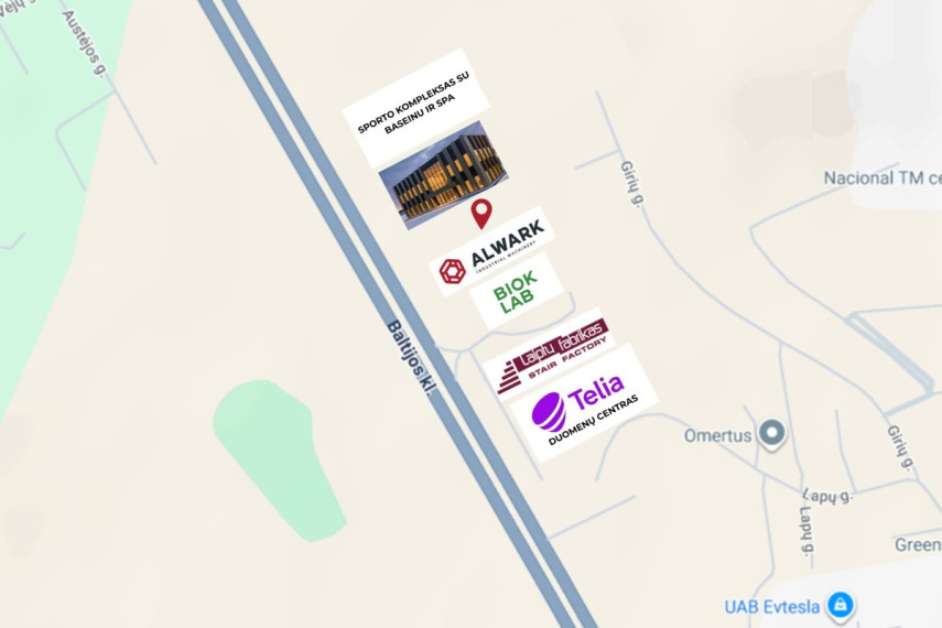 Nuomojamos administracinės, paslaugų, prekybos, sandėliavimo patalpos Ukmergės g., Klevinės k., Vilniaus r. sav., 314.34 m2 ploto 38