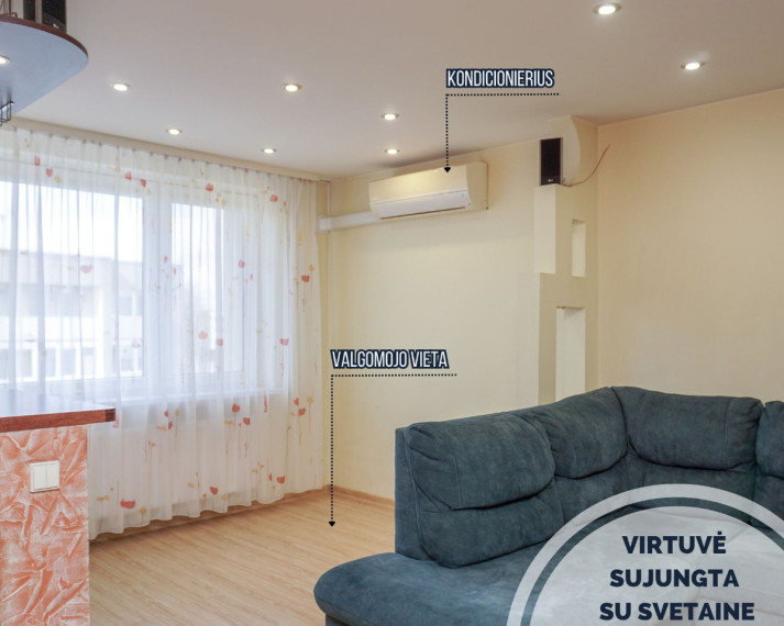 Parduodamas butas Draugystės g., Joniškio m., Joniškio r. sav., 64.6 m2 ploto, 3 kambariai 5