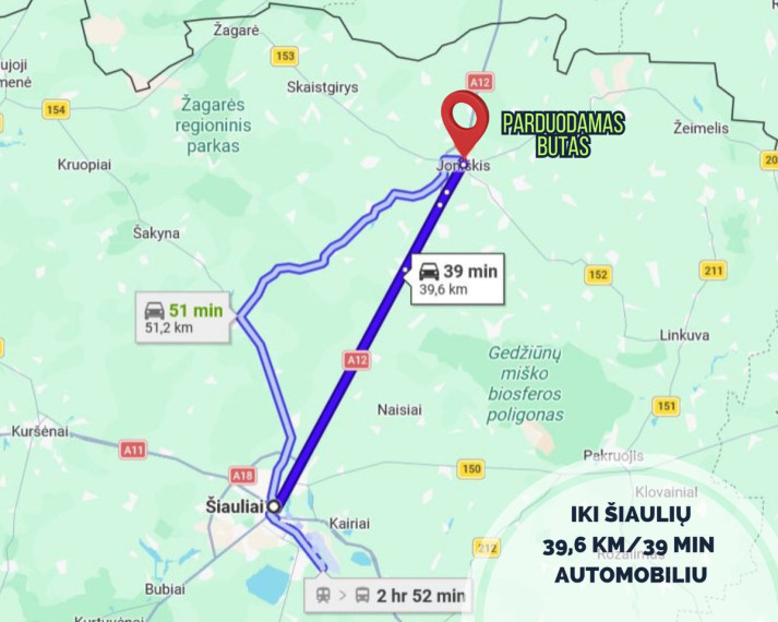 Parduodamas butas Draugystės g., Joniškio m., Joniškio r. sav., 64.6 m2 ploto, 3 kambariai 15