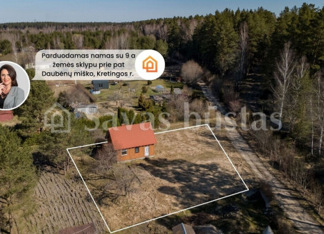 Parduodamas namas Miško g., Daubėnų k., Kretingos r. sav., 66.39 m2 ploto, 2 aukštai Parduodamas namas Miško g., Daubėnų k., Kretingos r. sav., 66.39 m2 ploto, 2 aukštai