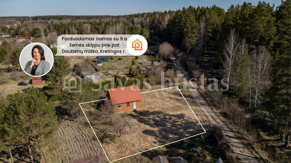 Parduodamas namas Miško g., Daubėnų k., Kretingos r. sav., 66.39 m2 ploto, 2 aukštai 1