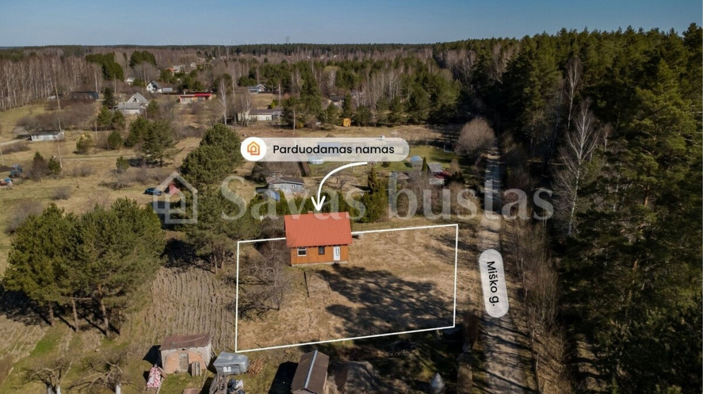 Parduodamas namas Miško g., Daubėnų k., Kretingos r. sav., 66.39 m2 ploto, 2 aukštai 3