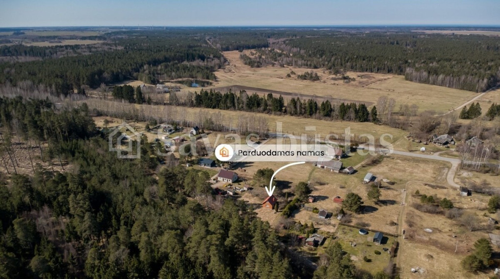 Parduodamas namas Miško g., Daubėnų k., Kretingos r. sav., 66.39 m2 ploto, 2 aukštai 17
