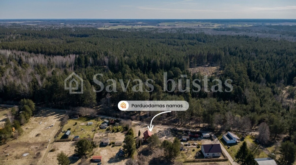 Parduodamas namas Miško g., Daubėnų k., Kretingos r. sav., 66.39 m2 ploto, 2 aukštai 18