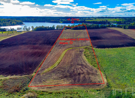 Parduodamas 5,04 ha sklypas Zarasų raj., Balčiūniškių k., prie didžiulio Čičirio ežero