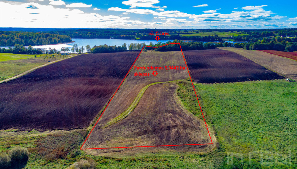 Parduodamas 5,04 ha sklypas Zarasų raj., Balčiūniškių k., prie didžiulio Čičirio ežero 1