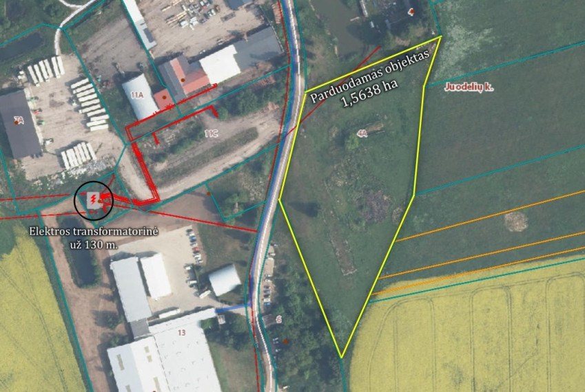 Parduodamas  sklypas Verslininkų g., Juodelių k., Širvintų r. sav., 156.38 a ploto 7