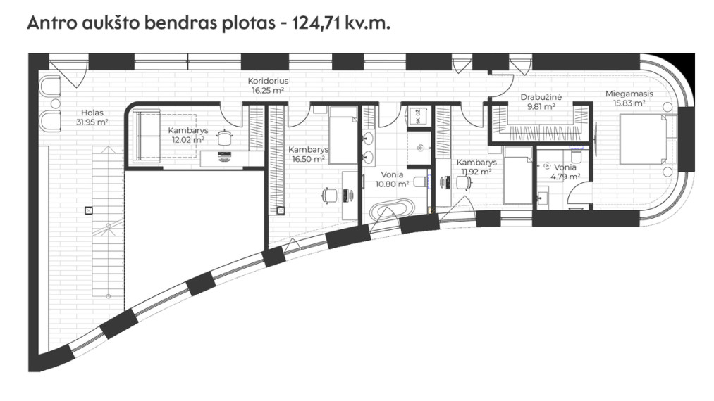 Parduodamas namas Kėdainių g., Kauno m., Kauno m. sav., 355.6 m2 ploto, 2 aukštai 23