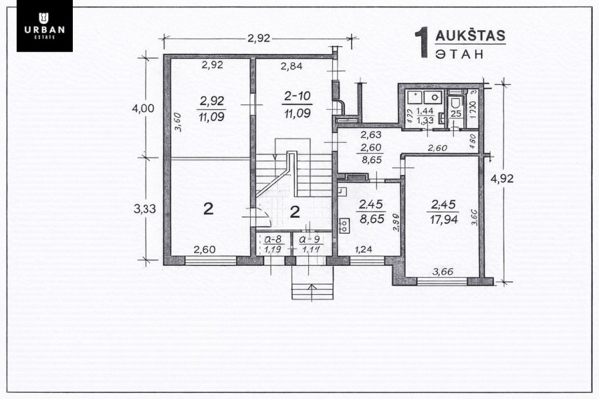 Parduodamas butas Vaduvos g., Paneriuose, Vilniuje, 40 kv.m ploto 8
