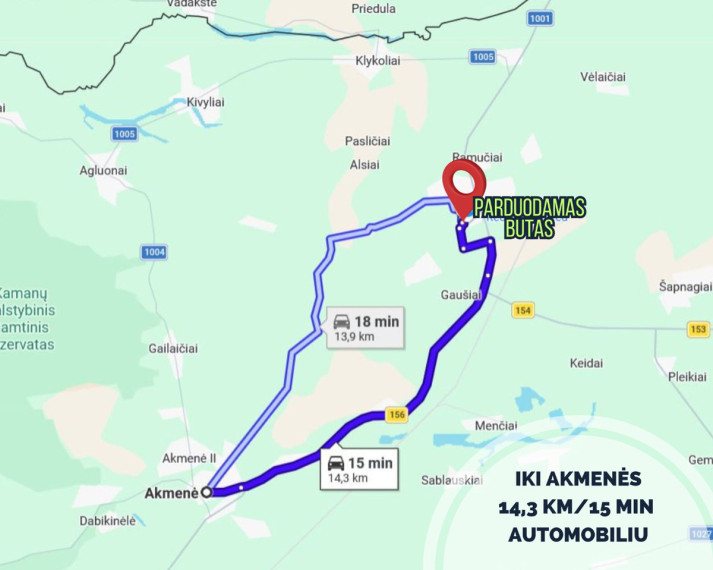 Parduodamas butas Respublikos g., Naujosios Akmenės m., Akmenės r. sav., 76.83 m2 ploto, 4 kambariai 12