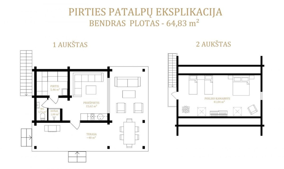 Parduodamas namas Naujųjų Kietaviškių k., Elektrėnų sav., 248 m2 ploto, 2 aukštai 30