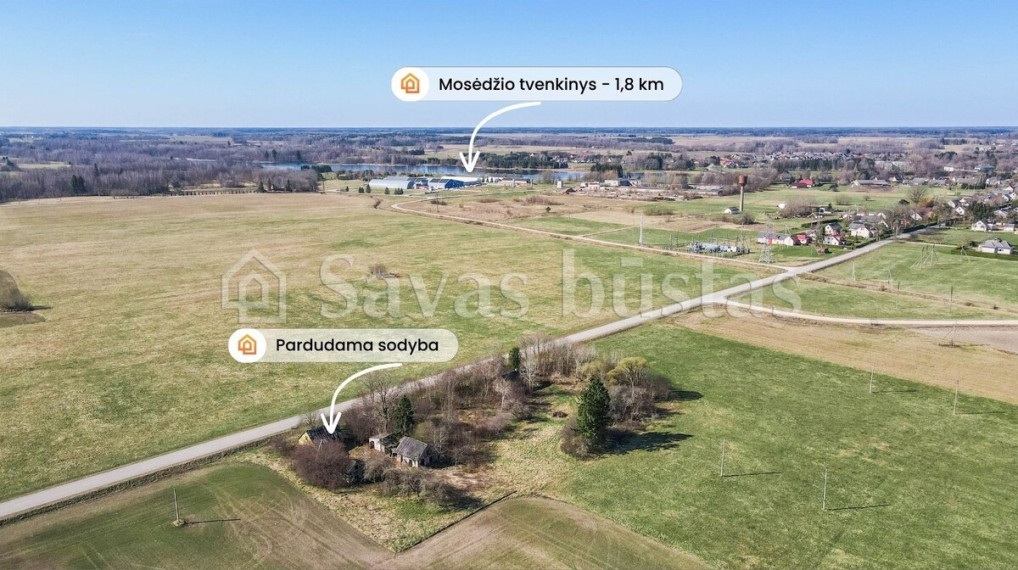 Parduodamas namas Miesto Kalniškių k., Skuodo r. sav., 53.46 m2 ploto 1