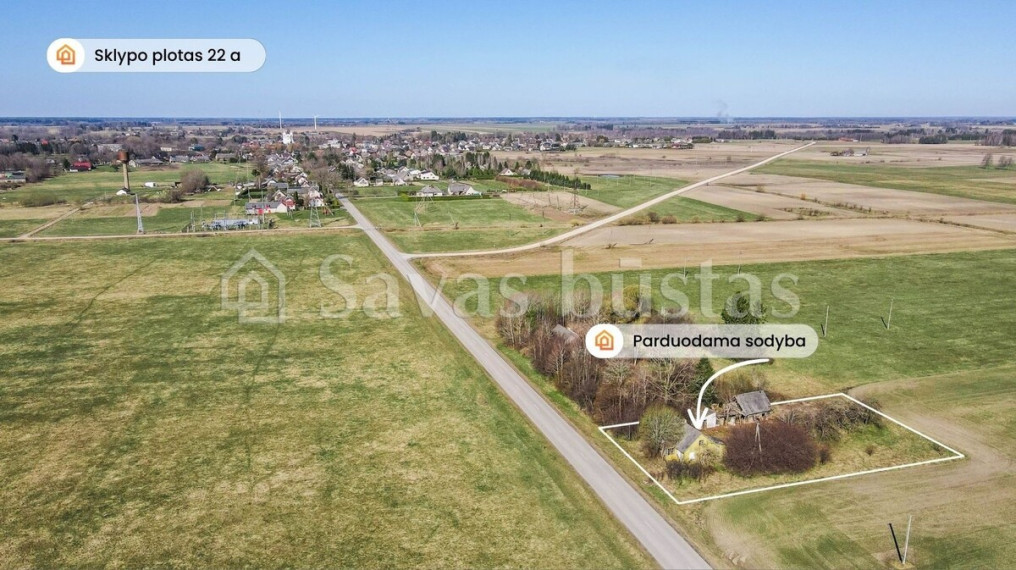 Parduodamas namas Miesto Kalniškių k., Skuodo r. sav., 53.46 m2 ploto 3