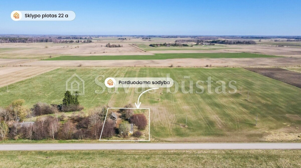 Parduodamas namas Miesto Kalniškių k., Skuodo r. sav., 53.46 m2 ploto 4