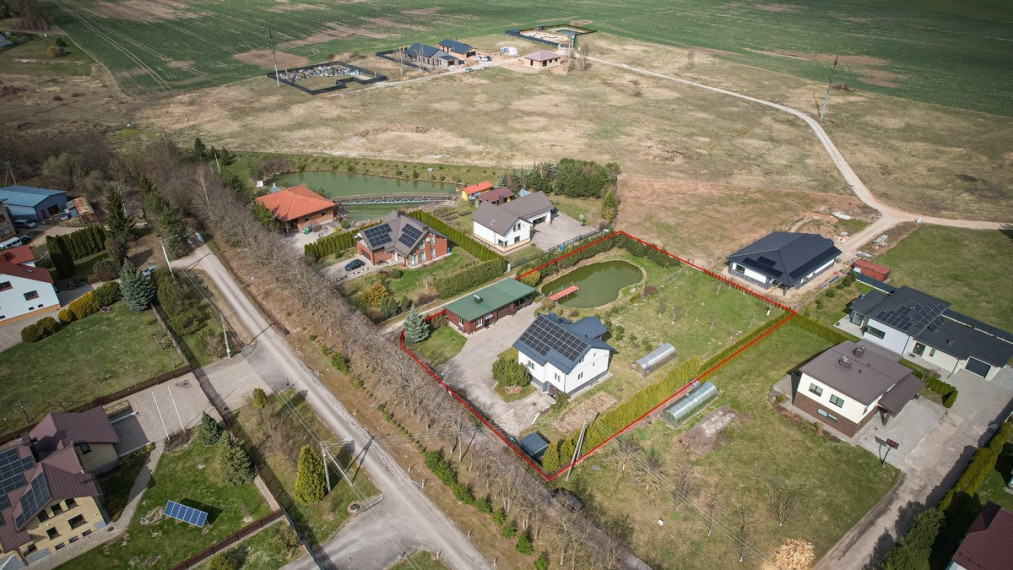 Parduodamas namas Lantainių g., Domeikavos k., Kauno r. sav., 204 m2 ploto, 2 aukštai 59