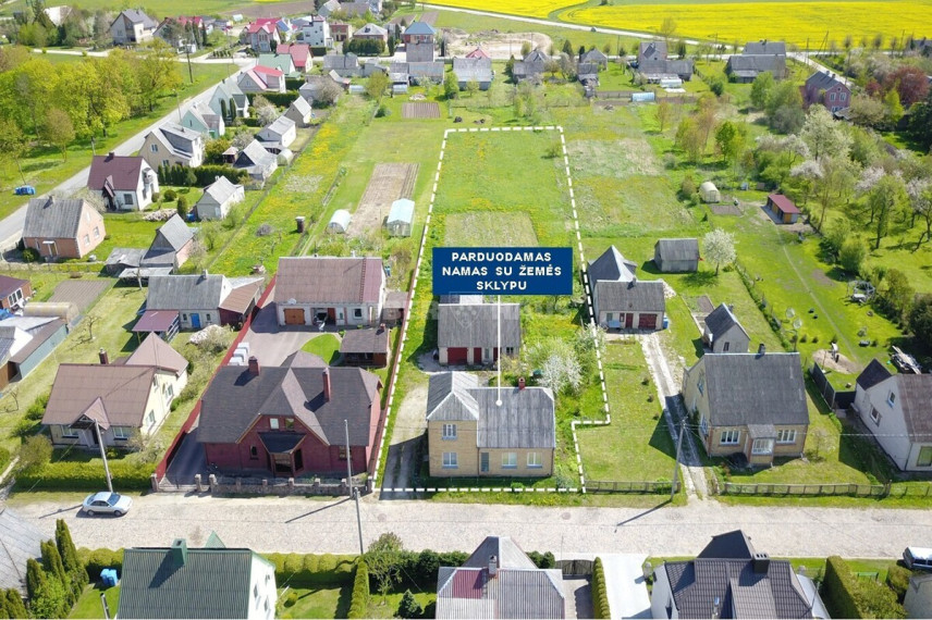 Parduodamas namas Naujoji g., Žagarės m., Joniškio r. sav., 108.65 m2 ploto, 2 aukštai 1
