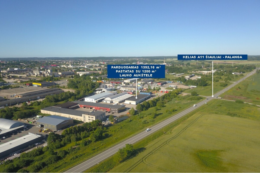 Parduodamos administracinės, gamybinės, sandėliavimo patalpos Šiaulių pl., Telšių m., Telšių r. sav., 2592.16 m2 ploto 1