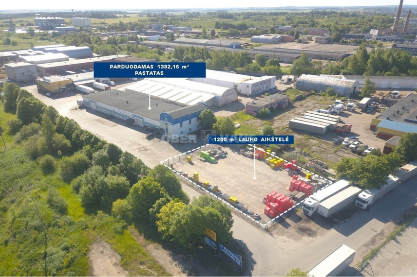 Parduodamos administracinės, gamybinės, sandėliavimo patalpos Šiaulių pl., Telšių m., Telšių r. sav., 2592.16 m2 ploto 15