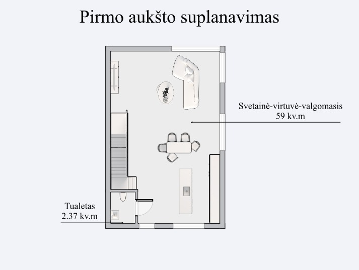 Parduodamas namas Kazio Šimonio g., Vilniaus m., Vilniaus m. sav., 177 m2 ploto, 2 aukštai 5