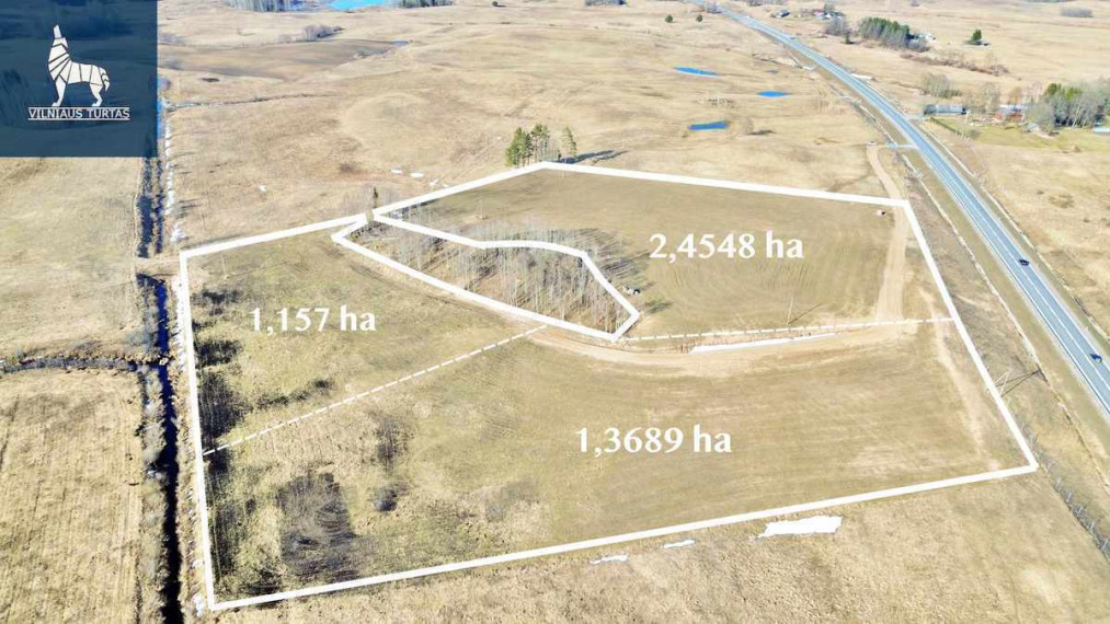 Parduodamas  sklypas Molėtų r. sav., Mažeikių k., Plento g.4A, 245.48 a ploto 8