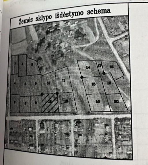 Parduodamas  sklypas Kaspariškių k., Klaipėdos r. sav., 11 a ploto 1