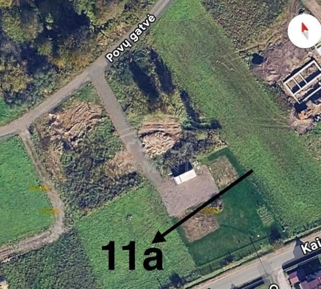 Parduodamas  sklypas Kaspariškių k., Klaipėdos r. sav., 11 a ploto 2