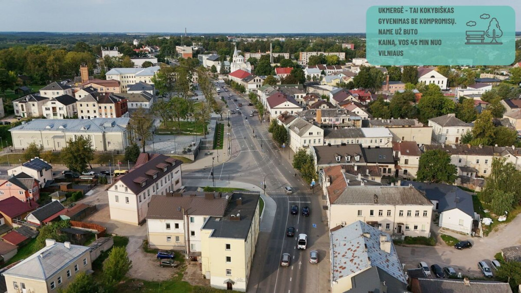 Parduodamas namas Naujoji g., Ukmergės m., Ukmergės r. sav., 130.07 m2 ploto, 1 aukštai 13
