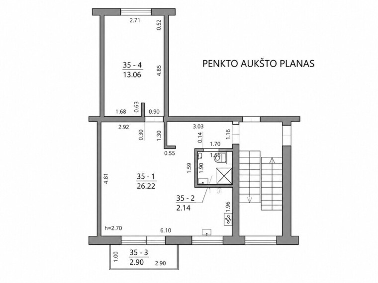PARDUODAMAS PILNAI ĮRENGTAS BUTAS MARGIŲ G. 12, PANEVĖŽYJE 16
