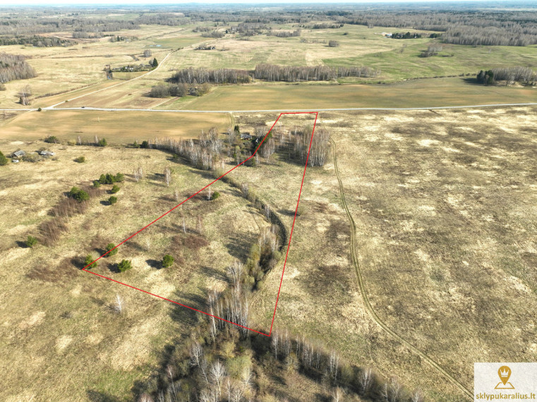 Parduodamas  sklypas Pabarų k., Molėtų r. sav., 267 a ploto 6