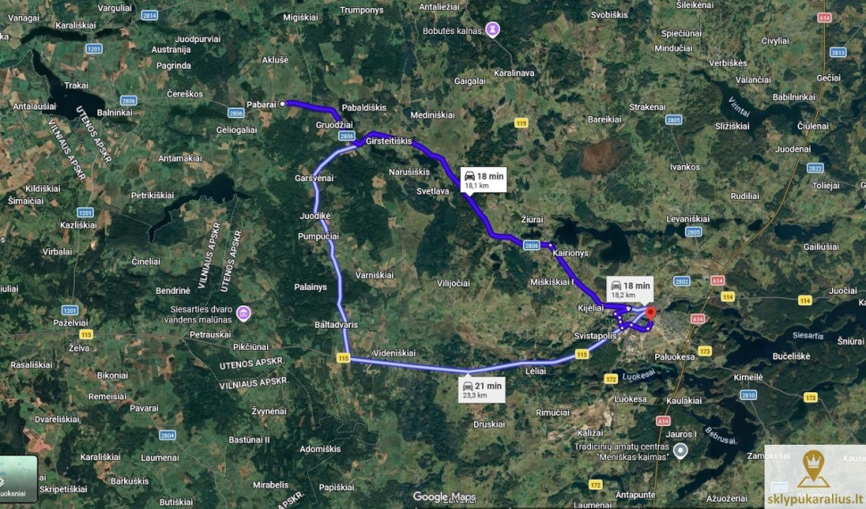 Parduodamas  sklypas Pabarų k., Molėtų r. sav., 267 a ploto 12