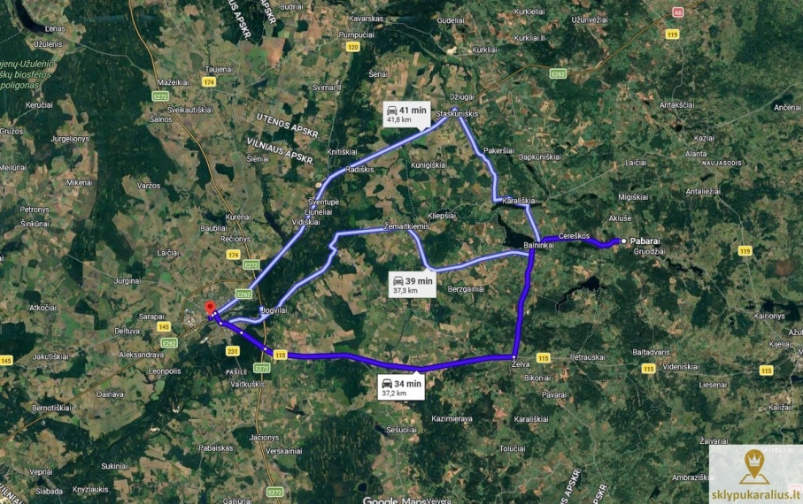 Parduodamas  sklypas Pabarų k., Molėtų r. sav., 267 a ploto 13