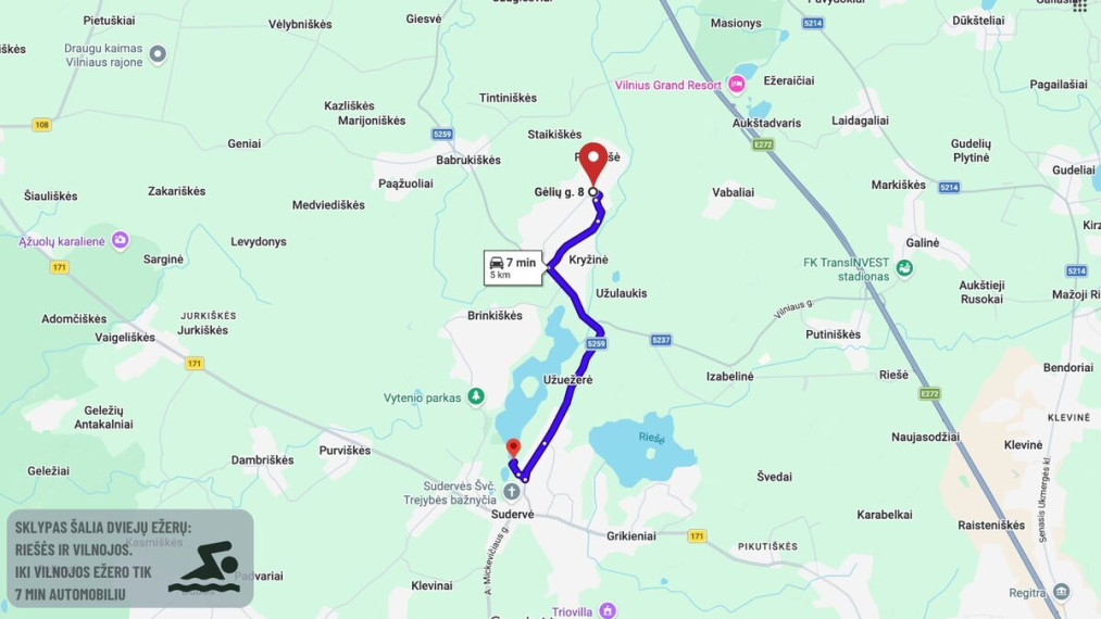 Parduodamas  sklypas Gėlių g., Brinkiškių k., Vilniaus r. sav., 7.8 a ploto 10