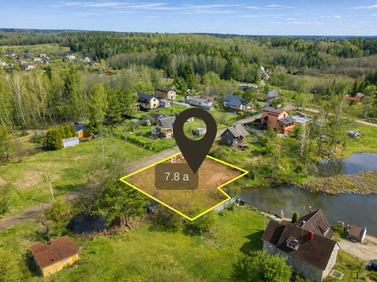 Parduodamas  sklypas Gėlių g., Brinkiškių k., Vilniaus r. sav., 7.8 a ploto 2