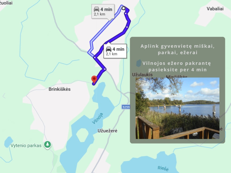 Parduodamas  sklypas Gėlių g., Brinkiškių k., Vilniaus r. sav., 7.8 a ploto 6