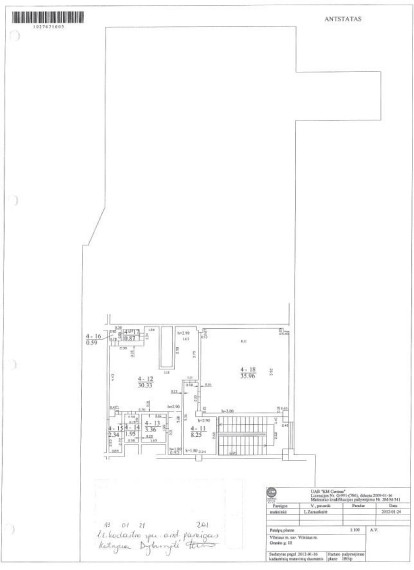 Parduodamos patalpos Paneriai, Vilniaus m., Vilniaus m. sav., 2562 m² ploto 22