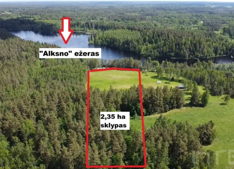 Parduodamas sklypas Paalksnės k., 235 a ploto