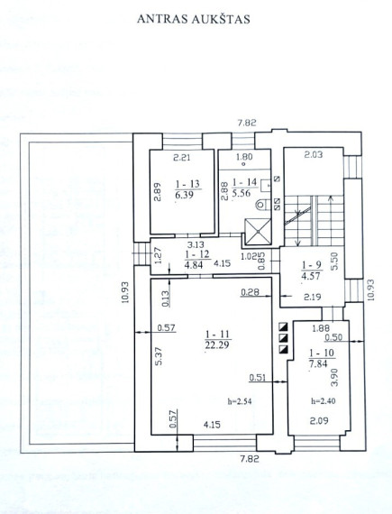 Parduodamas namas Panerių g., Kauno m., Kauno m. sav., 250 m2 ploto, 3 aukštai 50