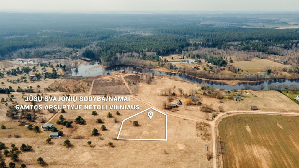 Parduodamas kitos paskirties sklypas Paupio g., Plikiškių k., Širvintų r. sav., 60 a ploto 1