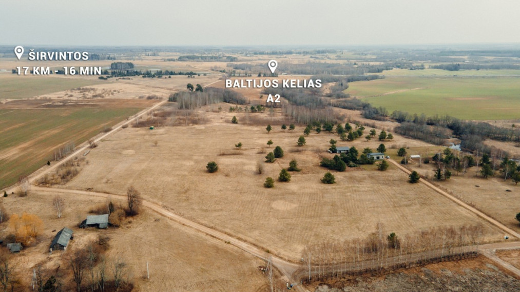 Parduodamas kitos paskirties sklypas Paupio g., Plikiškių k., Širvintų r. sav., 60 a ploto 12