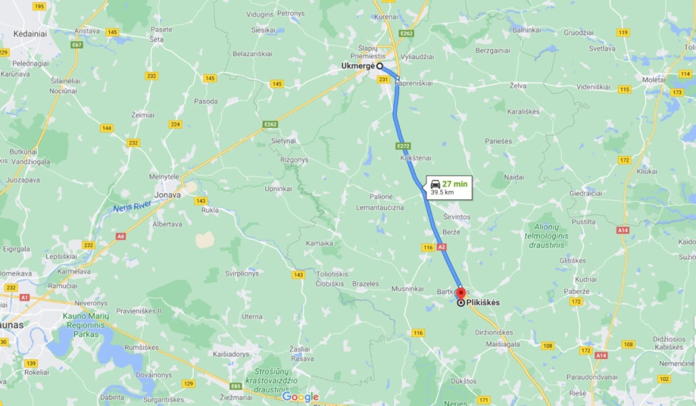 Parduodamas kitos paskirties sklypas Paupio g., Plikiškių k., Širvintų r. sav., 60 a ploto 17